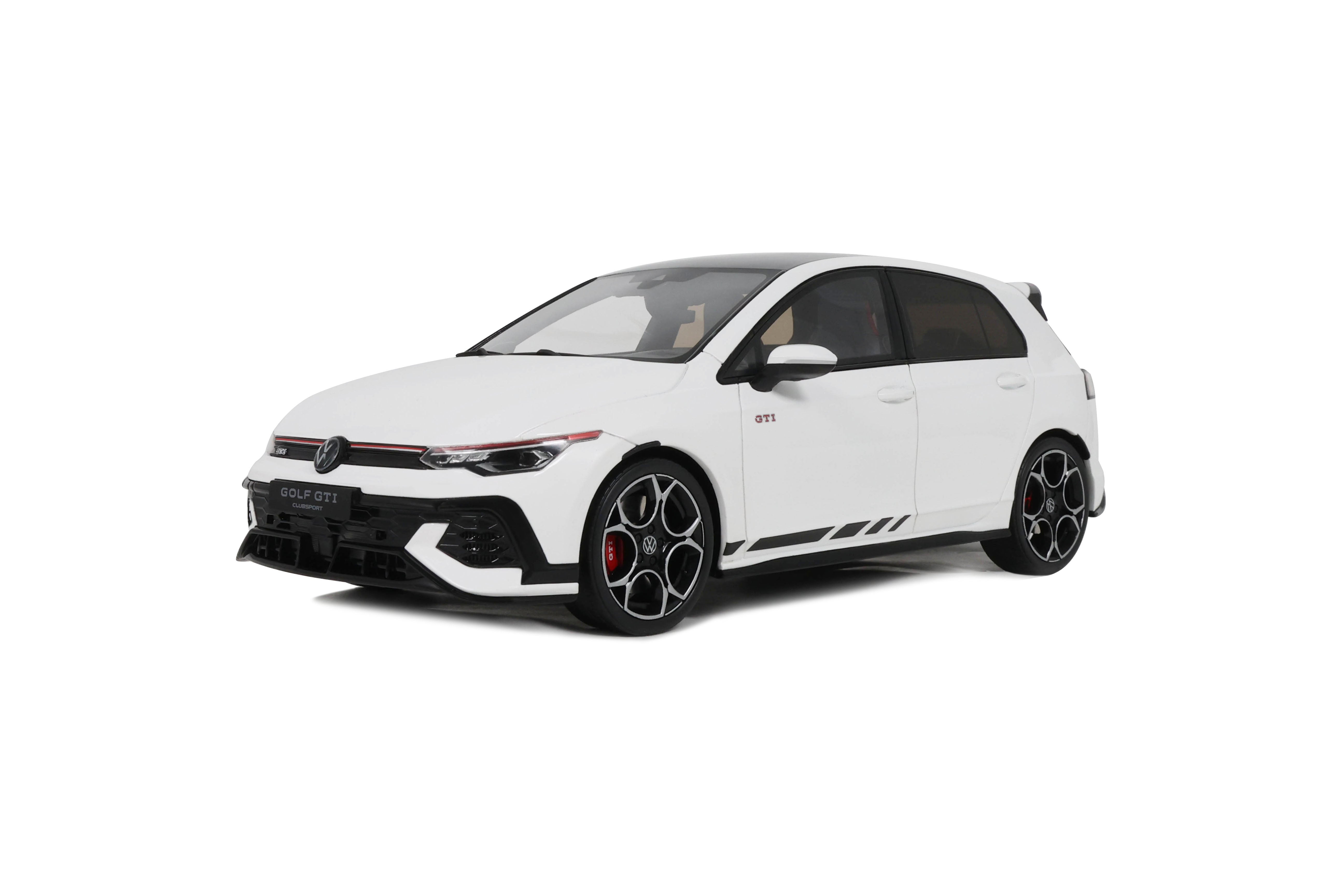 [OTTOMOBILE] 1:18 Volkswagen Golf MK.8 GTI Clubsport Pure White 2024 [OT1221]