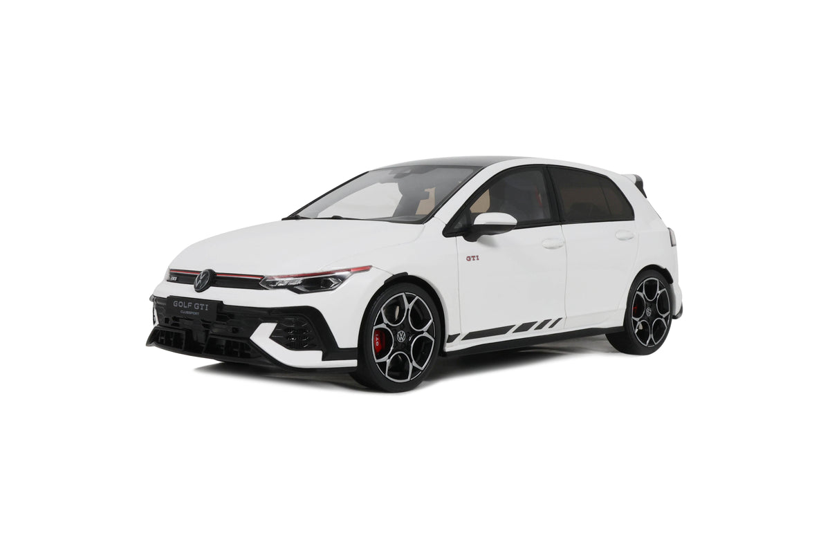 [OTTOMOBILE] 1:18 Volkswagen Golf MK.8 GTI Clubsport Pure White 2024 [OT1221]