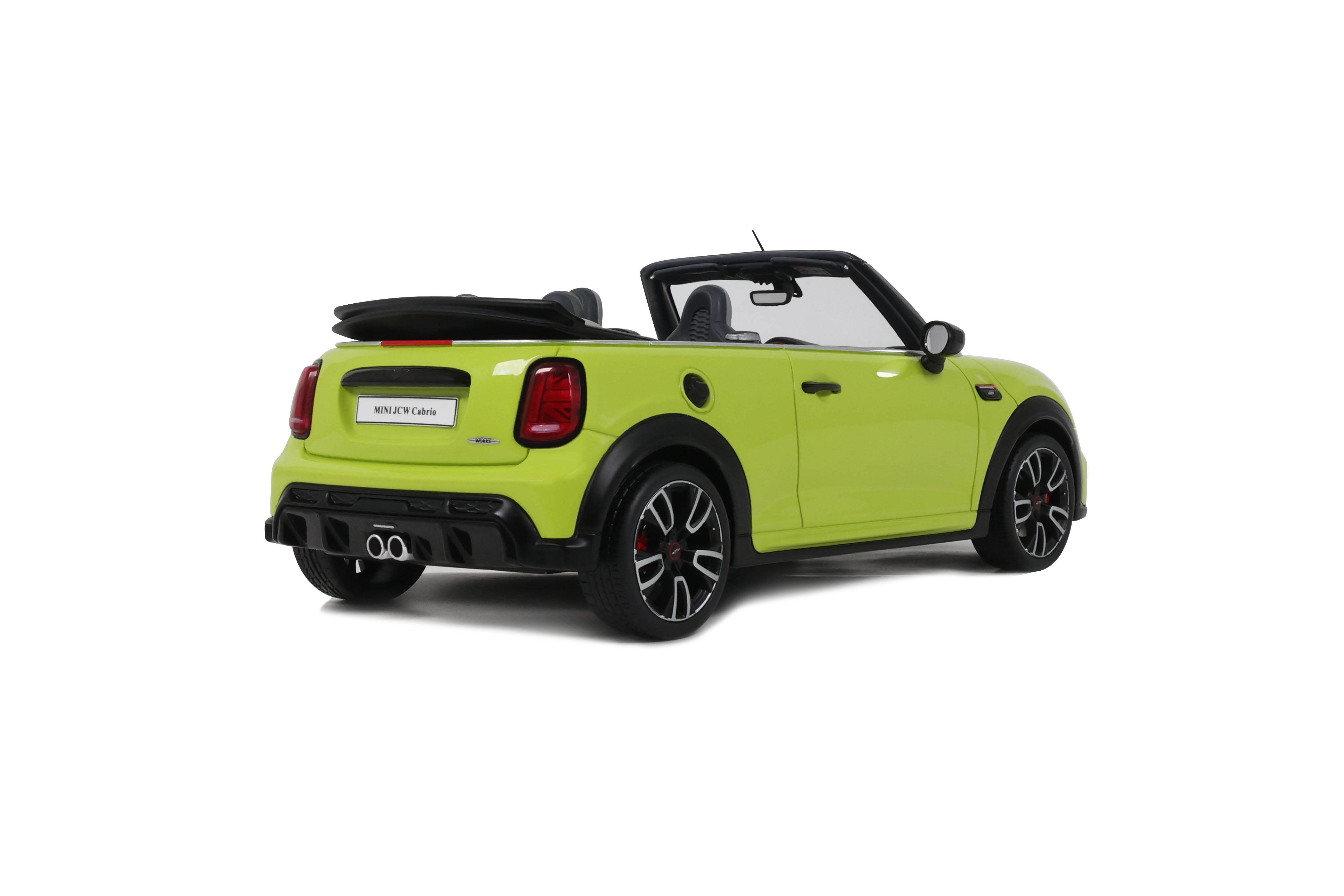 [OTTOMOBILE] 1:18 Mini JCW Cabrio Zesty Yellow C5H 2021 [OT1303]
