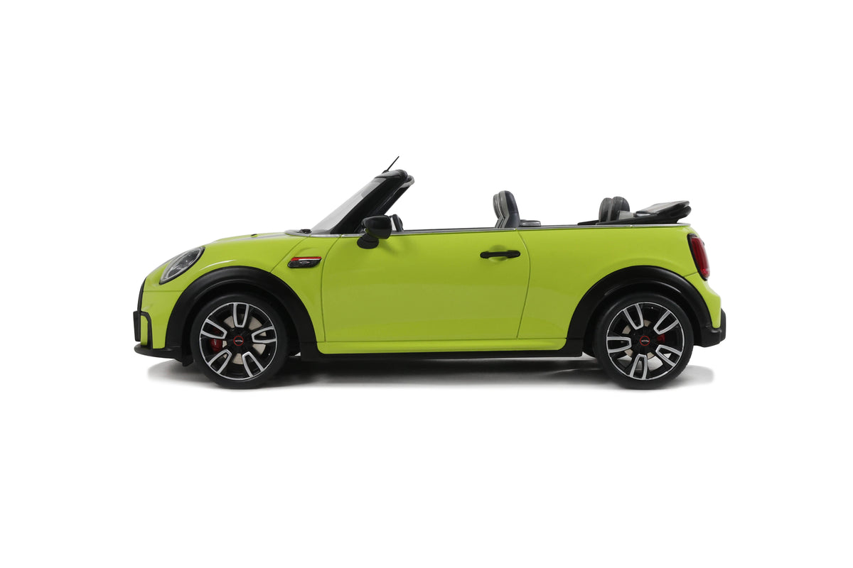 [OTTOMOBILE] 1:18 Mini JCW Cabrio Zesty Yellow C5H 2021 [OT1303]