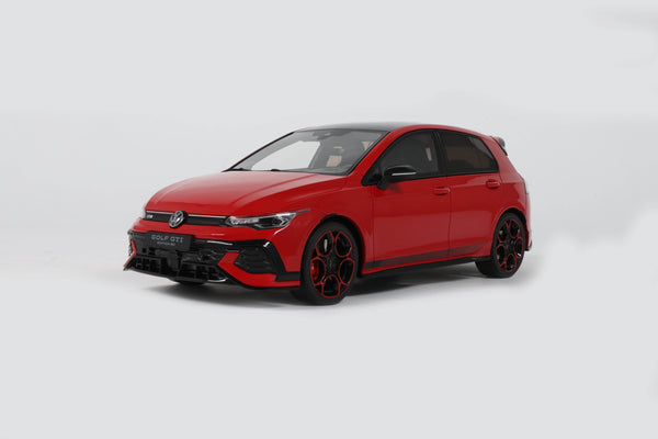 [OTTOMOBILE] 1:18 Volkswagen Golf MK.8 GTI 50th Edition Tornado Red 2024 [OT1322]
