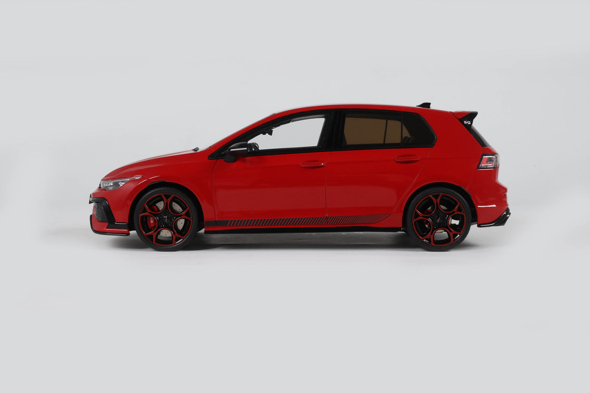 [OTTOMOBILE] 1:18 Volkswagen Golf MK.8 GTI 50th Edition Tornado Red 2024 [OT1322] - Toy Space Diecast Online Store Singapore