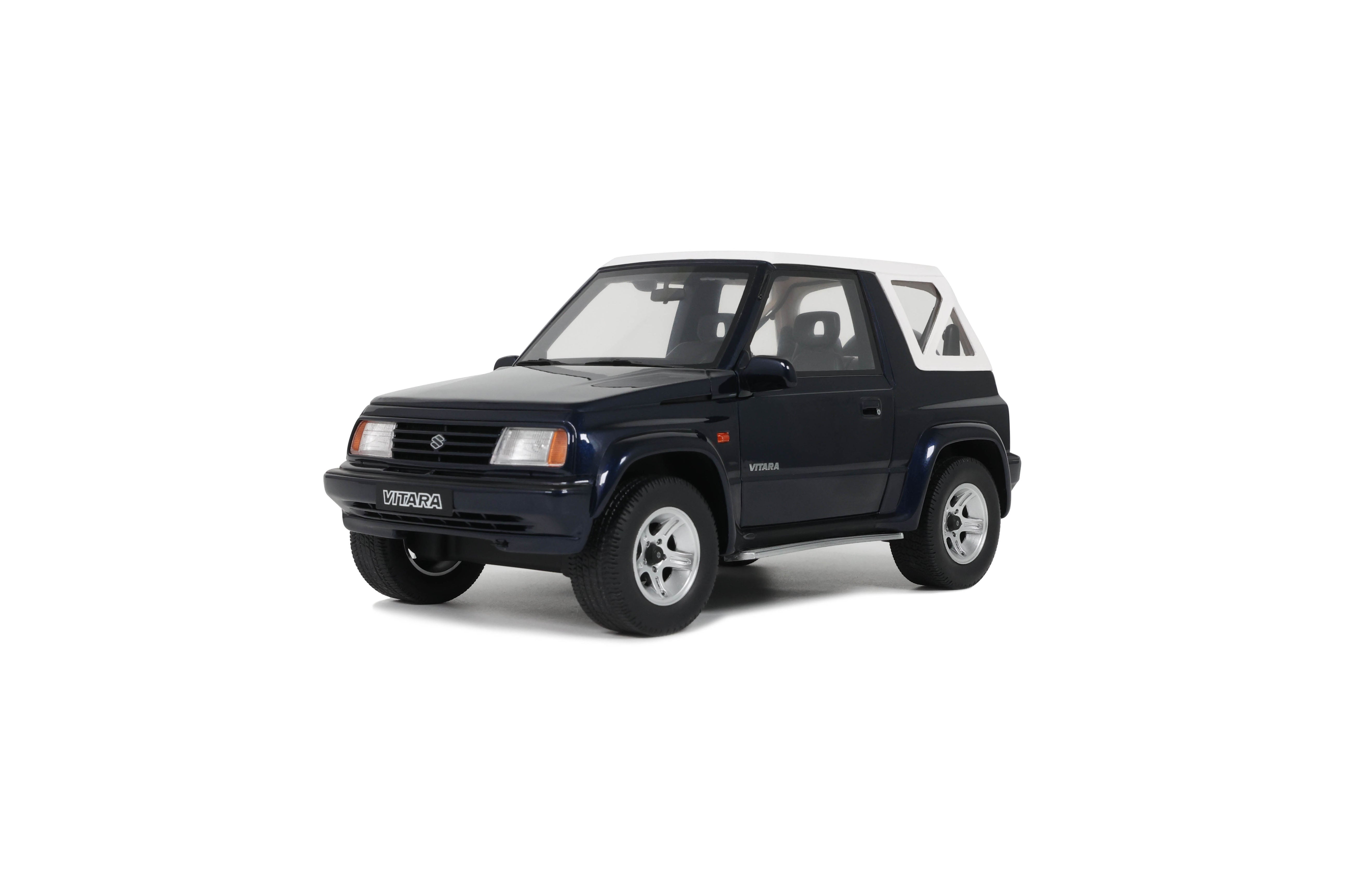 [OTTOMOBILE] 1:18 Suzuki Vitara Cabrio JLX Deep Blue Pearl Metallic 1994 [OT492]
