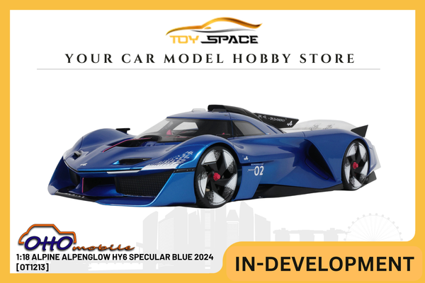[OTTOMOBILE] 1:18 Alpine Alpenglow HY6 Specular Blue 2024 [OT1213]