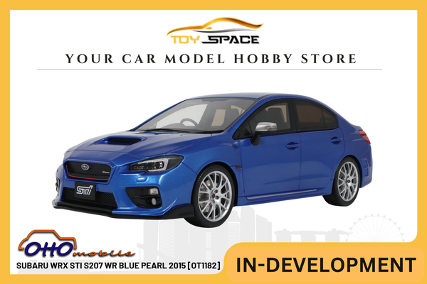 [OTTOMOBILE] 1:18 Subaru WRX STI S207 WR Blue Pearl 2015 [OT1182]