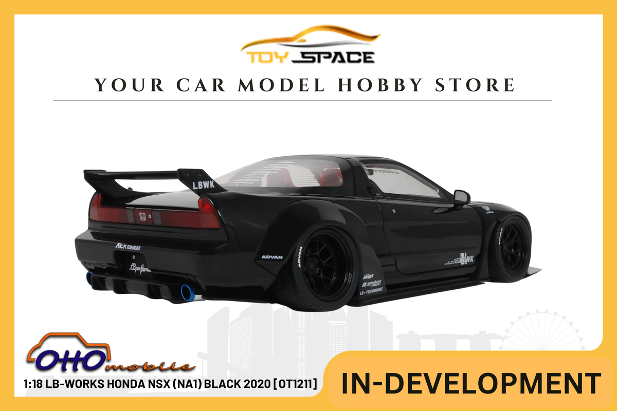 [OTTOMOBILE] 1:18 LB-Works Honda NSX (NA1) Black 2020 [OT1211]