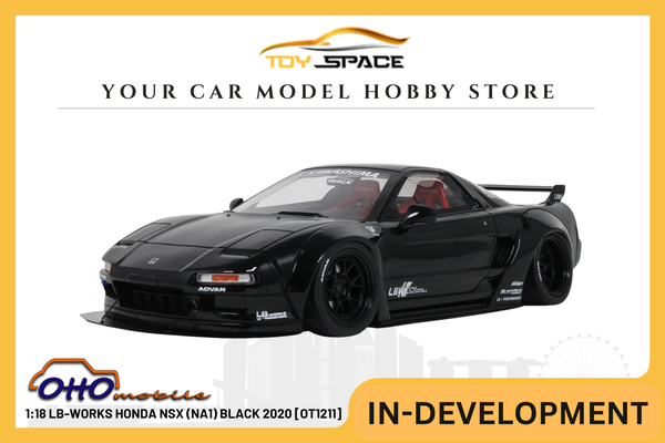 [OTTOMOBILE] 1:18 LB-Works Honda NSX (NA1) Black 2020 [OT1211]