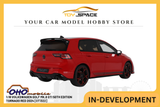 [OTTOMOBILE] 1:18 Volkswagen Golf MK.8 GTI 50th Edition Tornado Red 2024 [OT1322] - Toy Space Diecast Online Store Singapore
