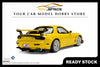 [SOLIDO] 1:18 Mazda RX7 FD3RS Streetfighters Yellow 1999