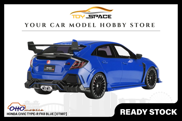 [OTTOMOBILE] 1:18 Honda Civic Type-R FK8 Blue [OT987]