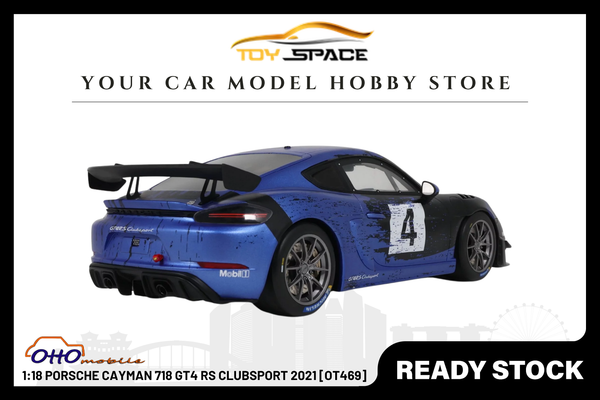 [OTTOMOBILE] 1:18 Porsche Cayman 718 GT4 RS Clubsport 2021 [OT469]