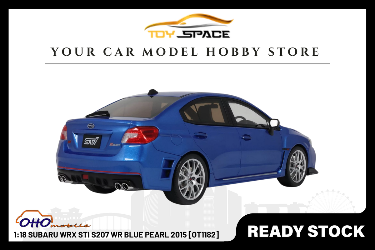 [OTTOMOBILE] 1:18 Subaru WRX STI S207 WR Blue Pearl 2015 [OT1182]