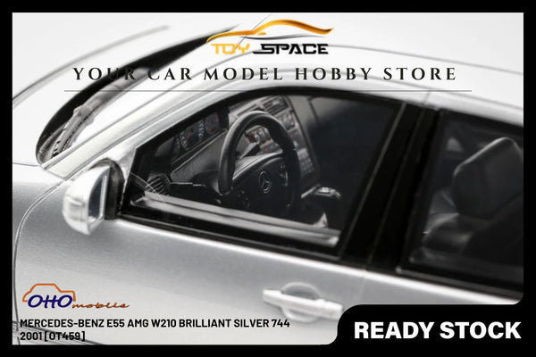 [OTTOMOBILE] 1:18 Mercedes-Benz E55 AMG W210 Brilliant Silver 744 2001 [OT459]