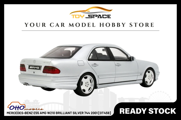 [OTTOMOBILE] 1:18 Mercedes-Benz E55 AMG W210 Brilliant Silver 744 2001 [OT459]
