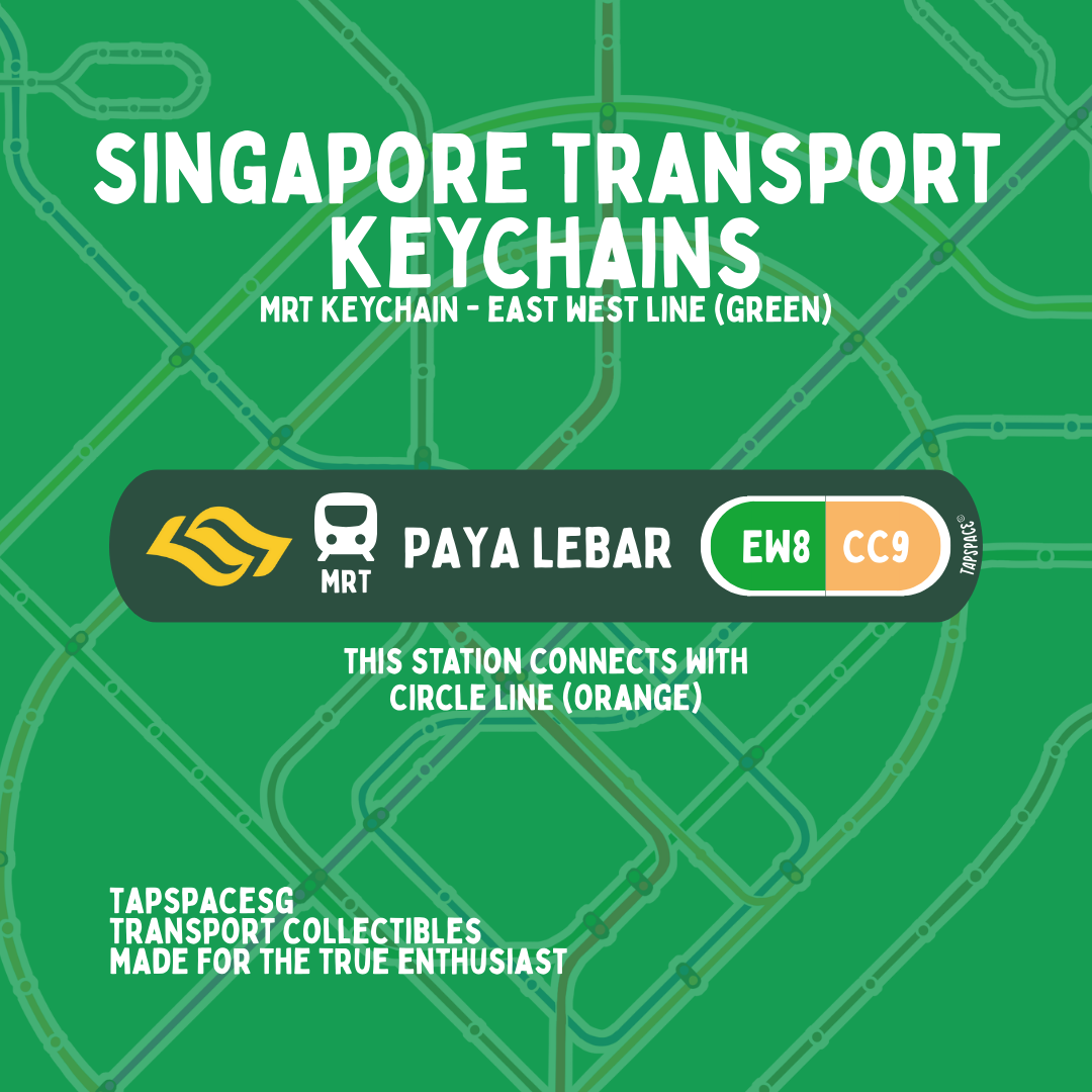 Paya Lebar MRT Station Keychain