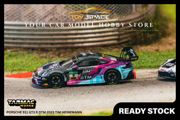 [TARMAC WORKS] 1:64 Porsche 911 GT3 R DTM 2023 Tim Heinemann - HOBBY64