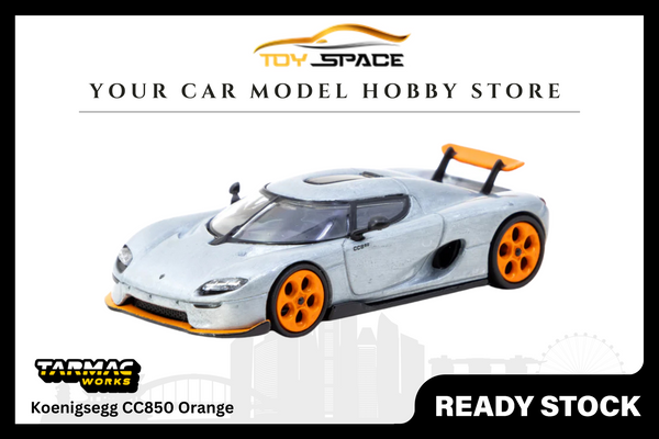 [TARMAC WORKS] 1/64 Koenigsegg CC850 Orange