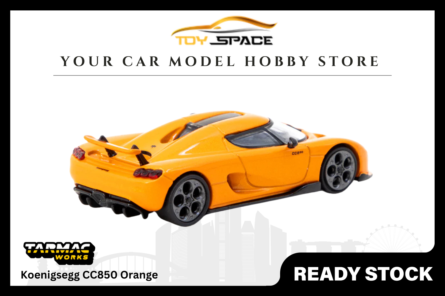 [TARMAC WORKS] 1/64 Koenigsegg CC850 Orange