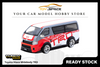 [TARMAC WORKS] 1/64 Toyota Hiace Widebody TRD - HOBBY64