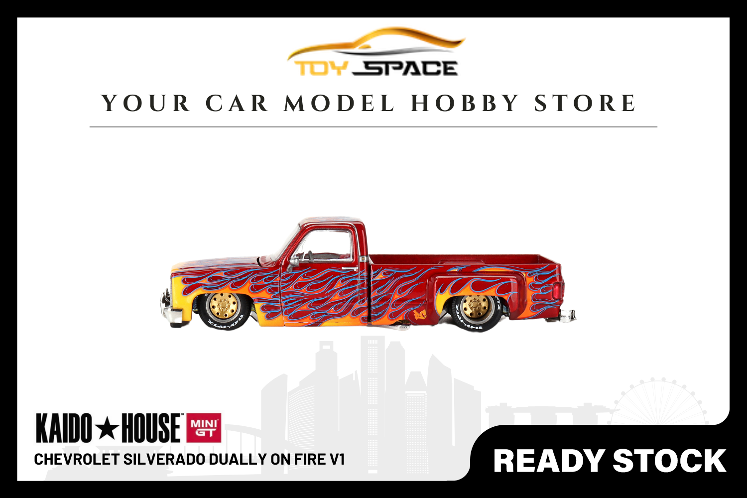 [KAIDO HOUSE] Chevrolet Silverado Dually on Fire V1