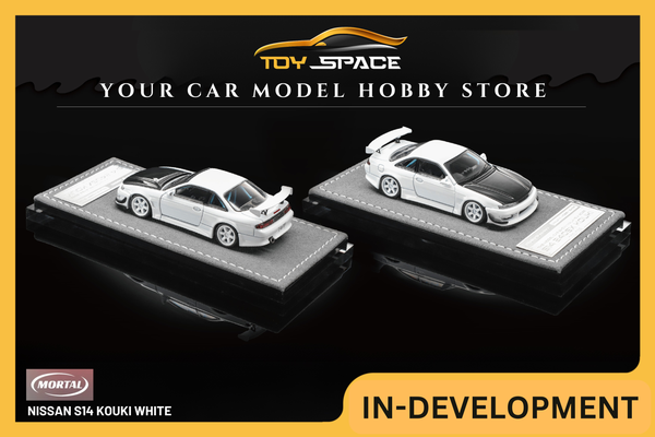 [MORTAL] 1:64 Nissan S14 Kouki White