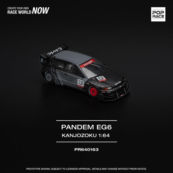 [POP RACE] 1:64 Pandem Civic EG6 "Kanjozoku"