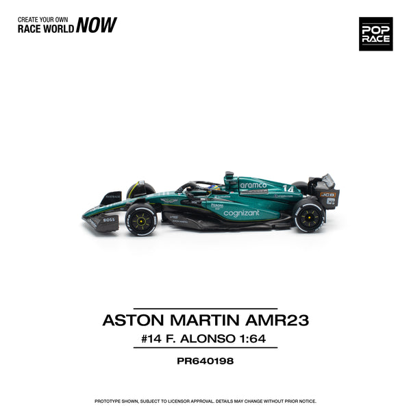 [POP RACE] 1:64 Aston Martin AMR23 F1 - #14 F. Alonso