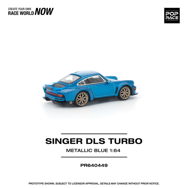 [POP RACE] 1:64 Singer DLS Turbo Metallic Blue