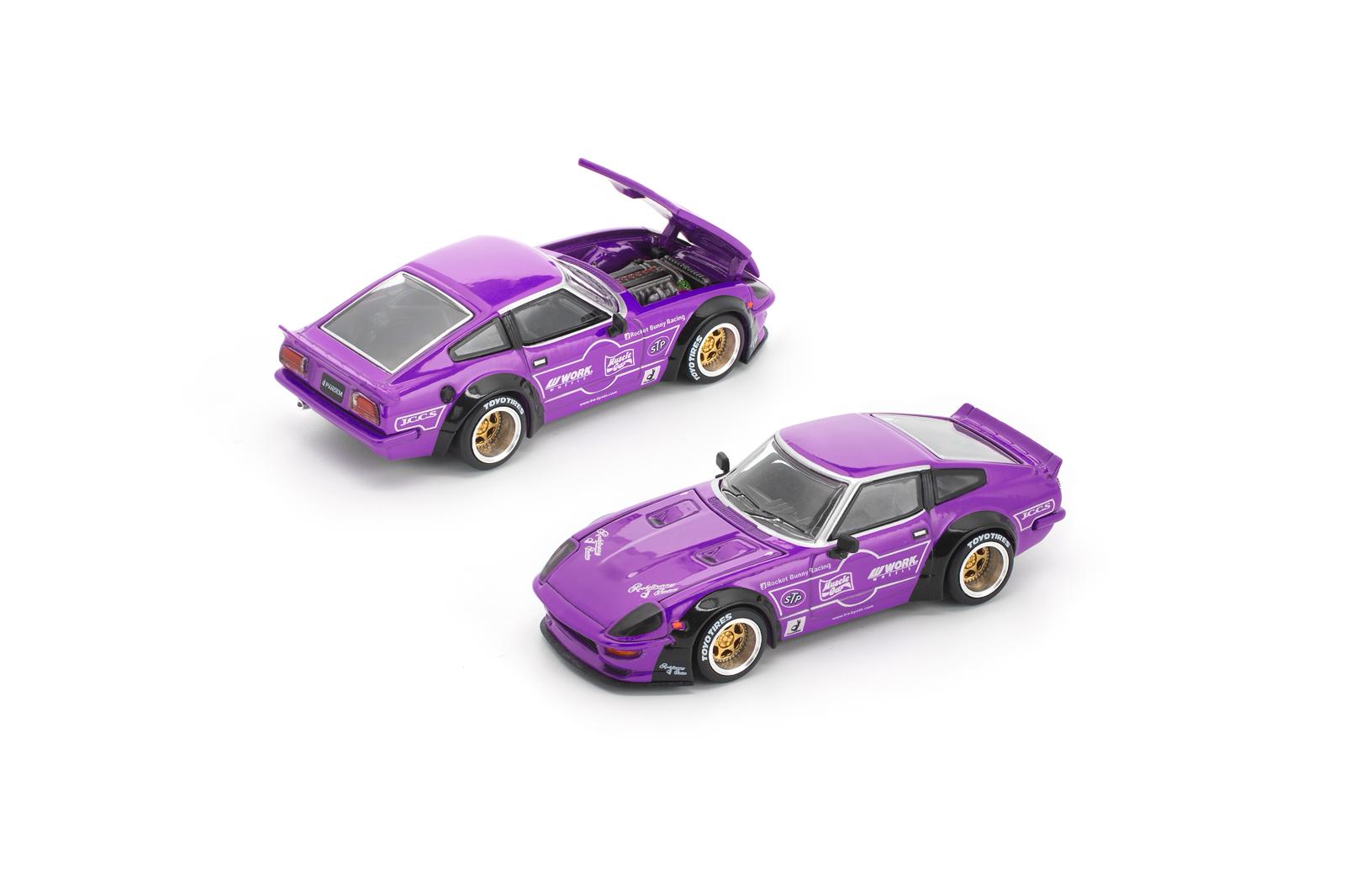 [POP RACE] 1:64 Pandem 280ZX Purple