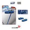 [POP RACE] 1:64 Top Secret Supra GT500 (A80) Blue - Blister Packaging - Toy Space Diecast Online Store Singapore