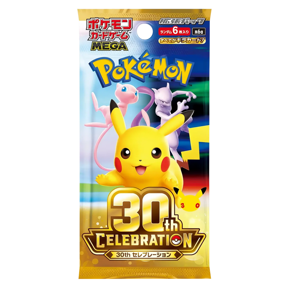 Pokemon TCG: 30th Anniversary Booster Pack [JAPANESE VER]