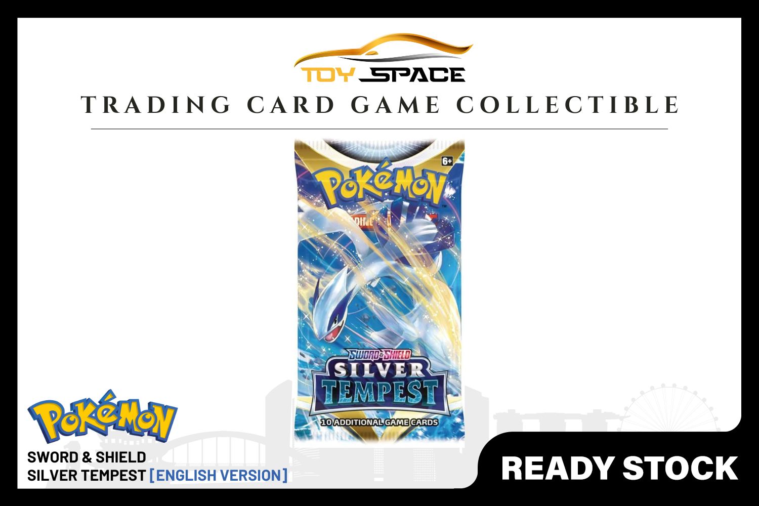 Pokemon TCG: Sword & Shield - Silver Tempest Booster Pack [English Version]