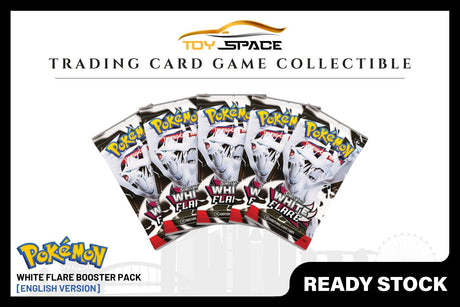 Pokemon TCG: Scarlet & Violet - White Flare Booster Pack [ENGLISH VER] - Toy Space Diecast Online Store Singapore