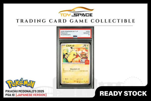 Pokemon TCG: Pikachu McDonald's 2025 - PSA 10