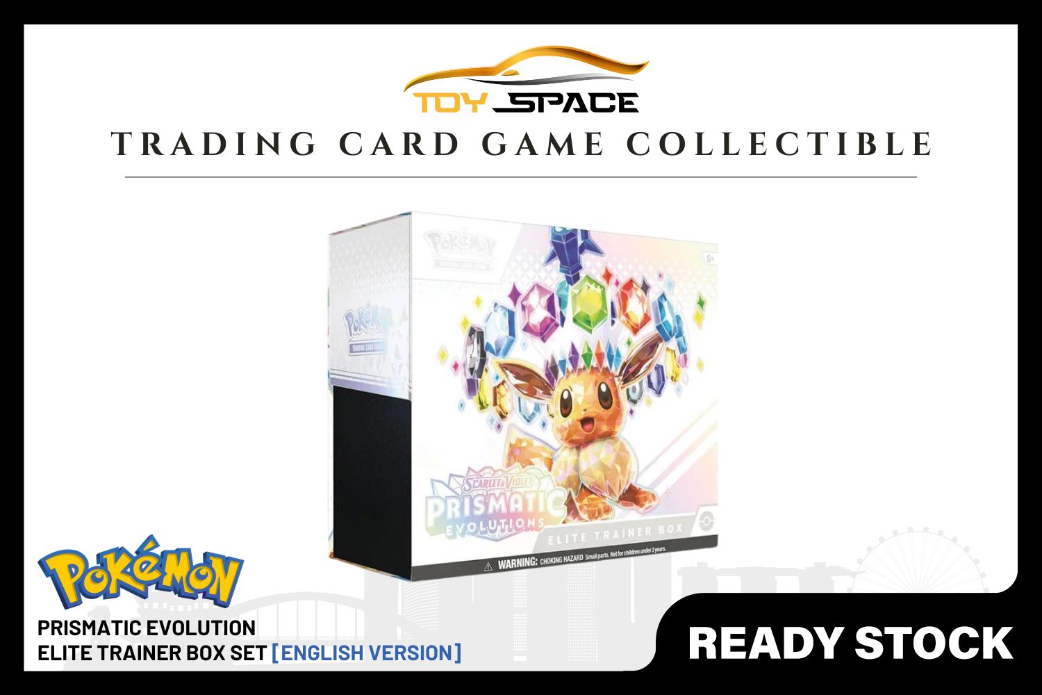 Pokemon TCG: Prismatic Evolution Elite Trainer Box [ENGLISH VER]