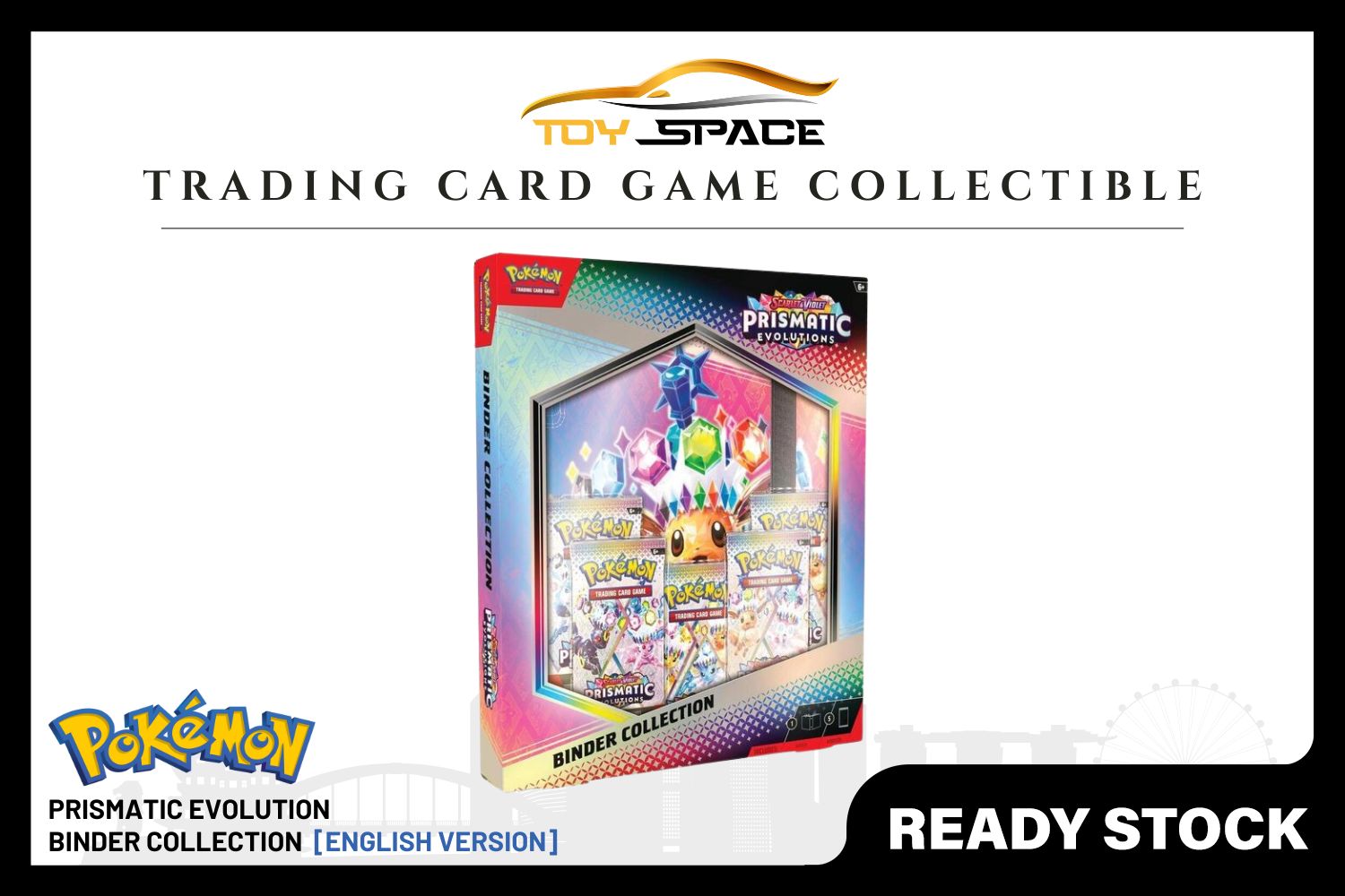 Pokemon TCG: Prismatic Evolution Binder Collection [ENGLISH VER]