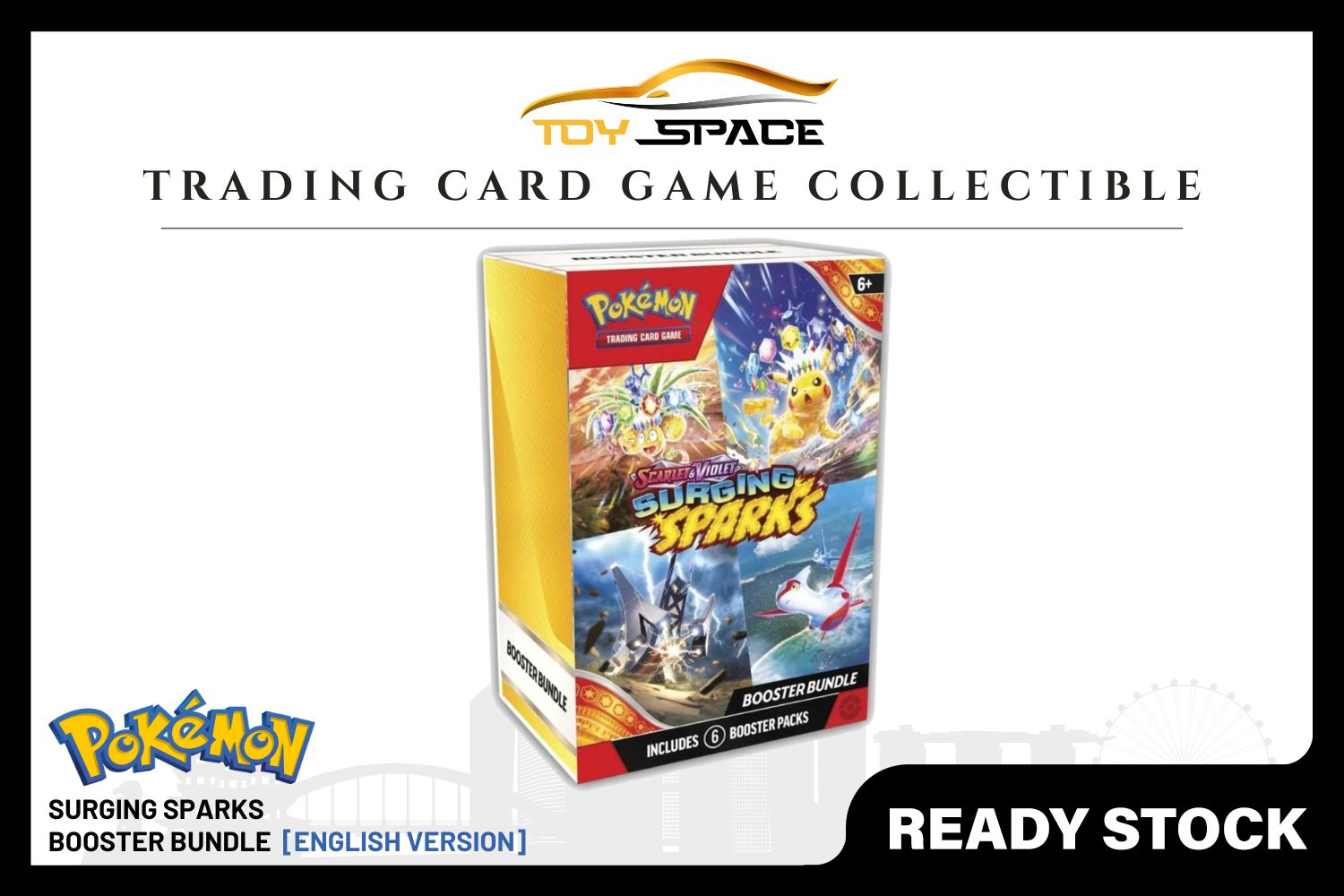Pokemon TCG: Scarlet & Violet - Surging Sparks Booster Bundle [ENGLISH VER]