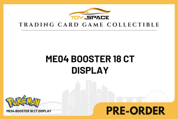 Pokemon TCG: ME04 Booster Pack [18 PACK]