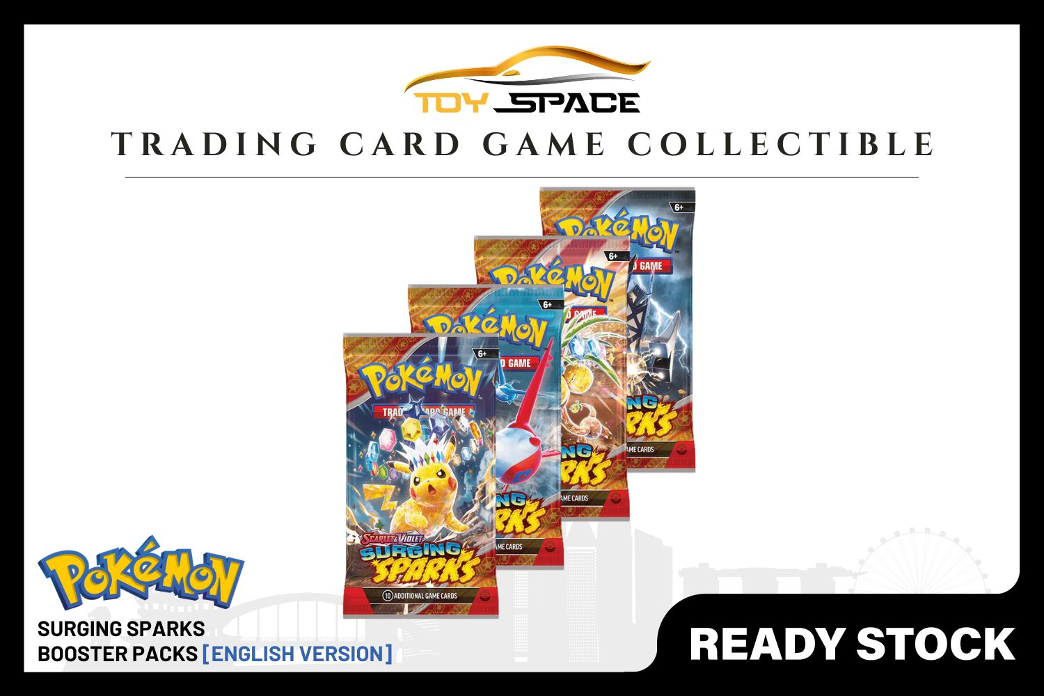 Pokemon TCG: Scarlet & Violet - Surging Sparks Booster Pack [ENGLISH VER]