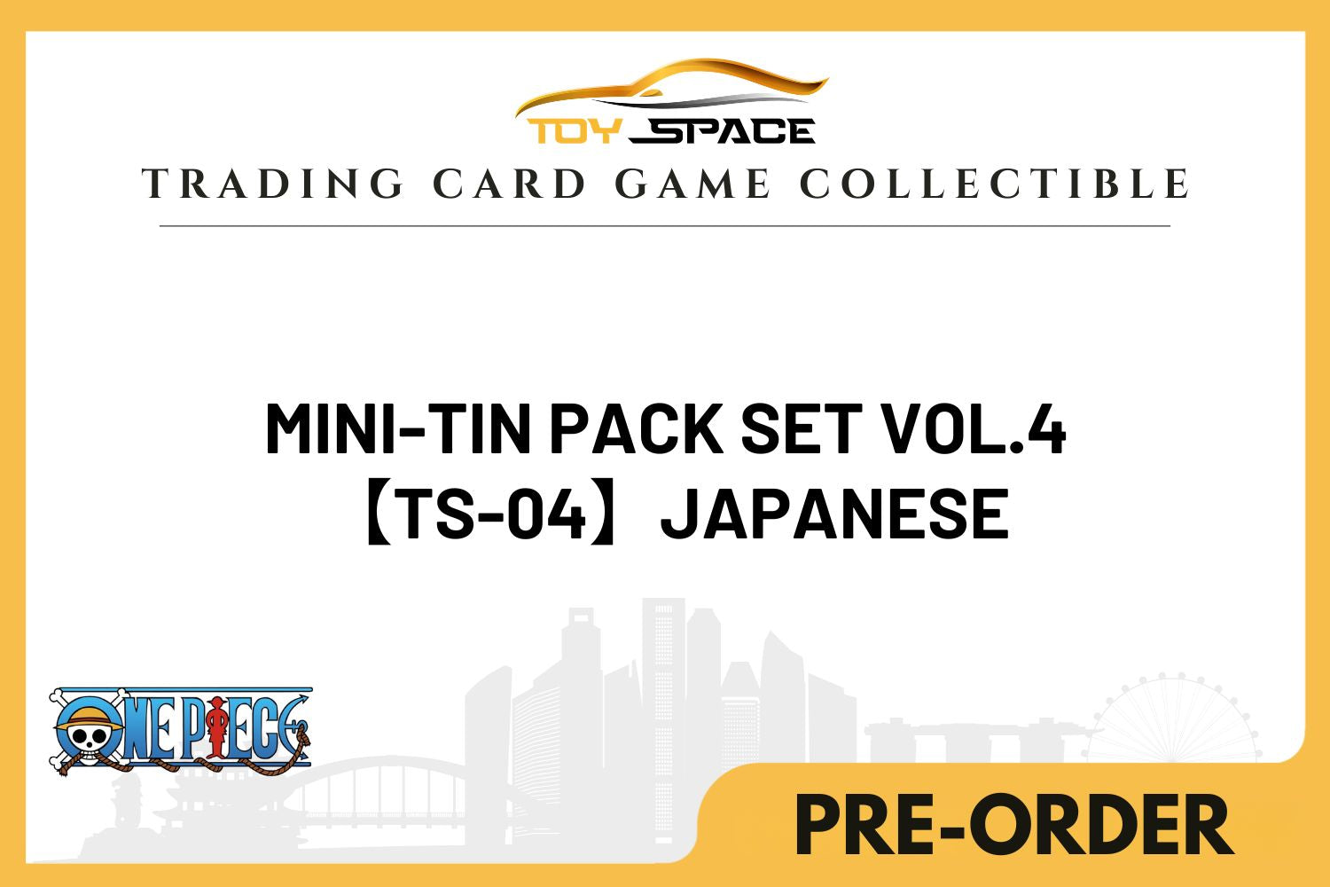 One Piece TCG: Mini Tin Pack Vol.4 [TS-04] JAPANESE