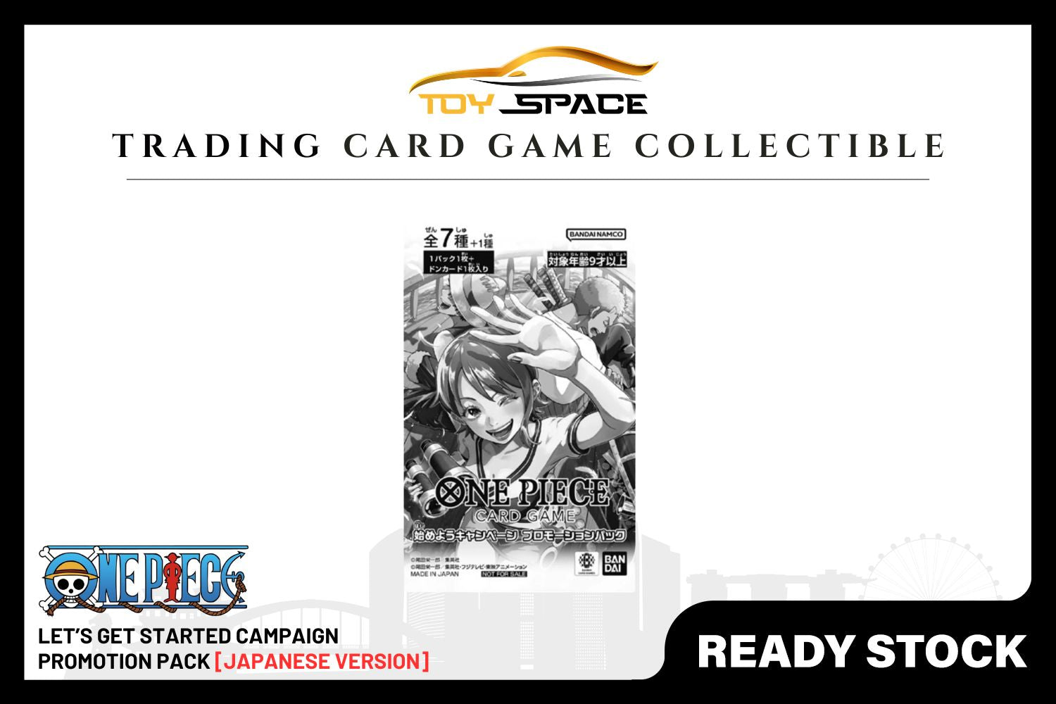 One Piece TCG: Let's Get Started Campaign Promotion Pack [JAPANESE VER]