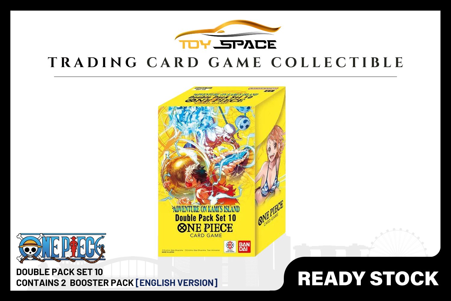 One Piece TCG: Adventure of Kami Island Double Pack Set 10 [ENGLISH VER] - Toy Space Diecast Online Store Singapore