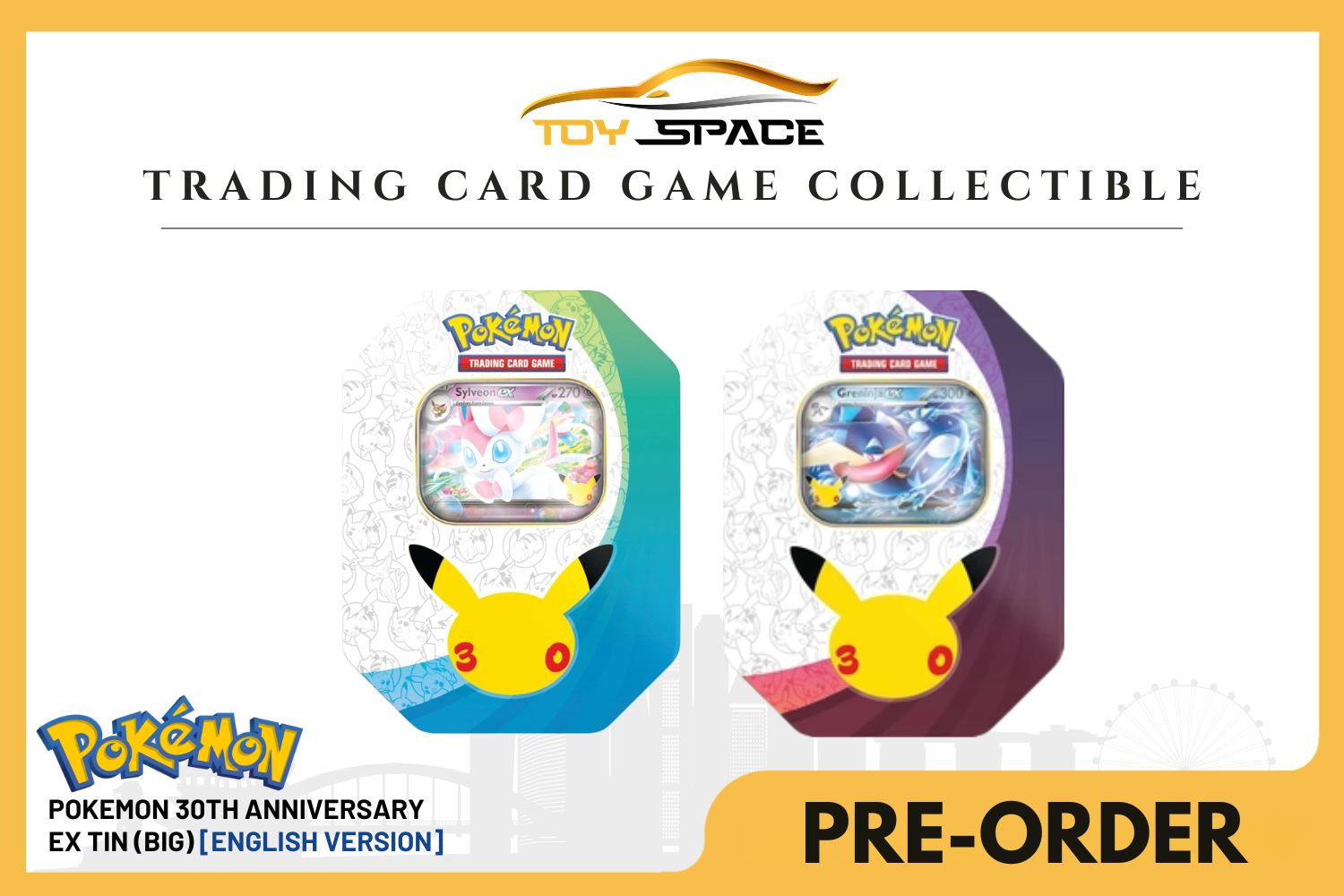 Pokemon TCG: 30th Anniversary Ex-Tin (Big)