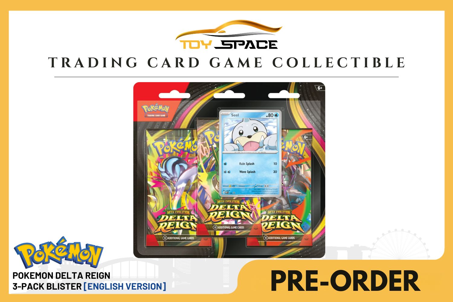 Pokemon TCG: Delta Reign 3-Pack Blister [ENGLISH VER]