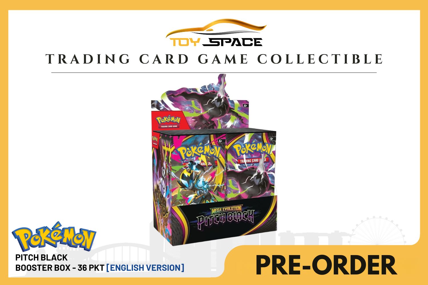 Pokemon TCG: Pitch Black Booster Box - 36 pack