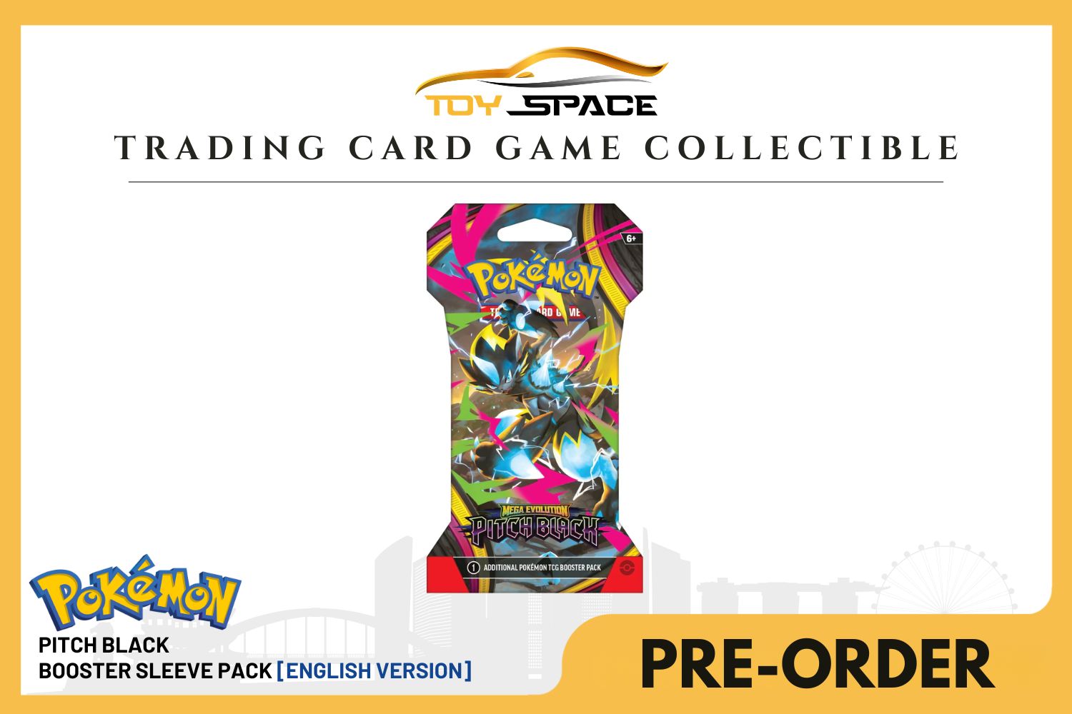 Pokemon TCG: Pitch Black Booster Pack (Sleeved)
