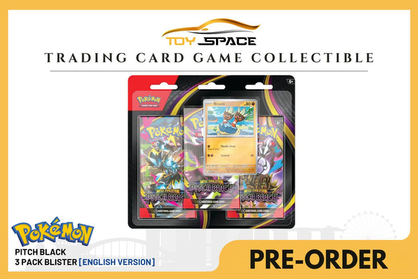 Pokemon TCG: Pitch Black 3 Pack Blister Collection