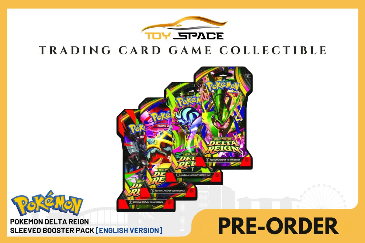 Pokemon TCG: Delta Reign Sleeved Booster Pack [ENGLISH VER] - Toy Space Diecast Online Store Singapore