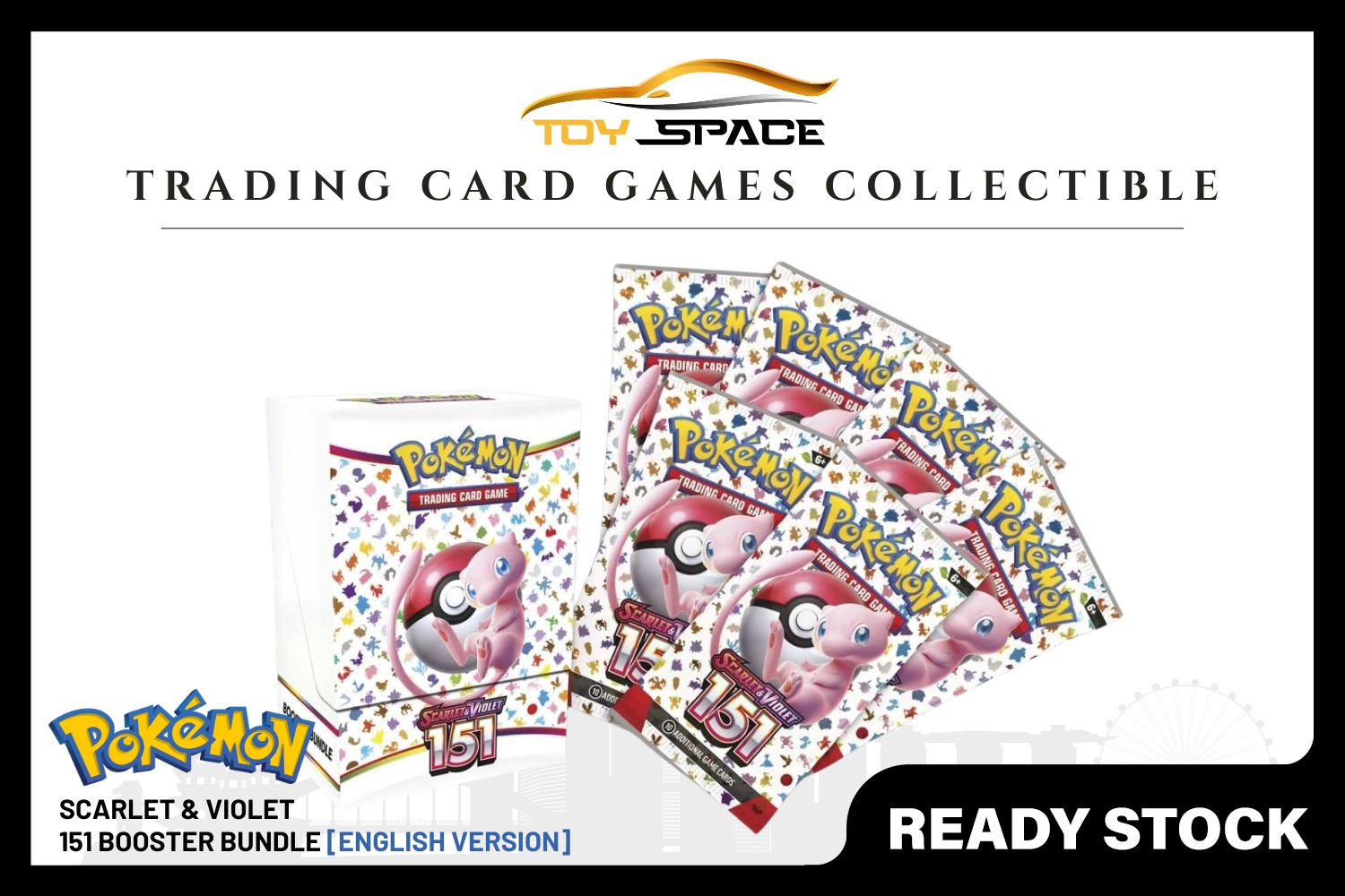 Pokemon TCG: Scarlet & Violet - 151 Booster Bundle [ENGLISH VER]