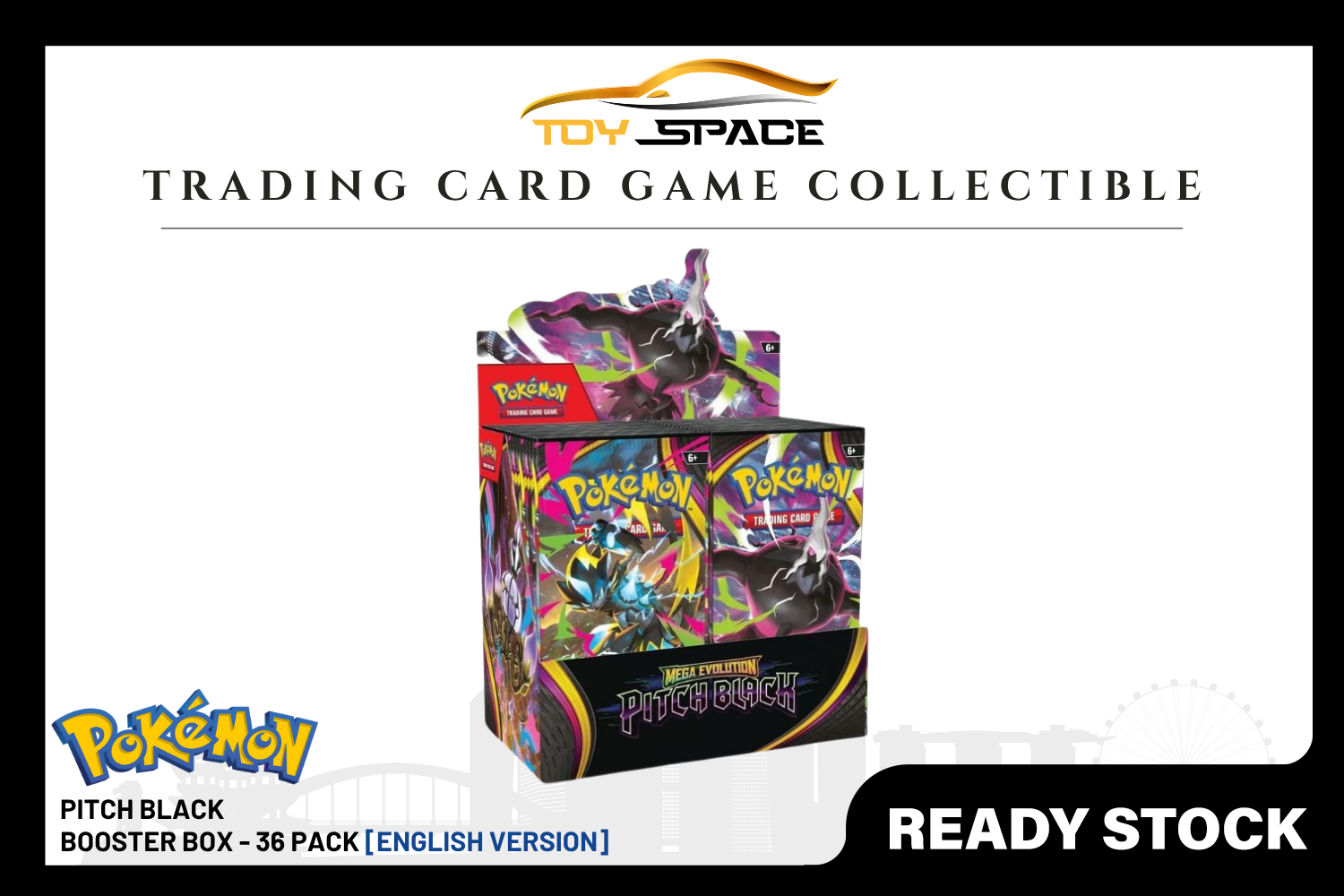 Pokemon TCG: Pitch Black Booster Box - 36 pack
